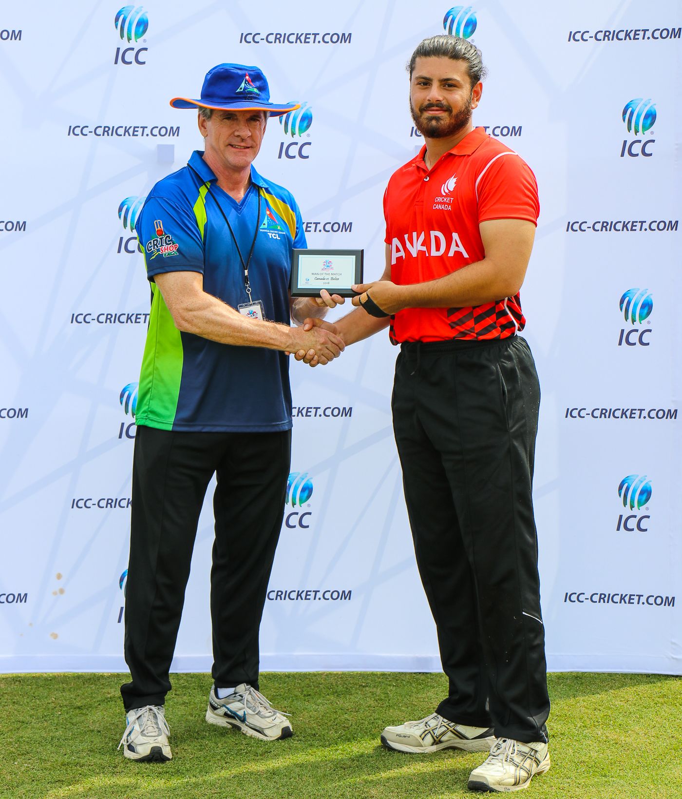 Abraash Khan was named Man of the Match on his senior debut