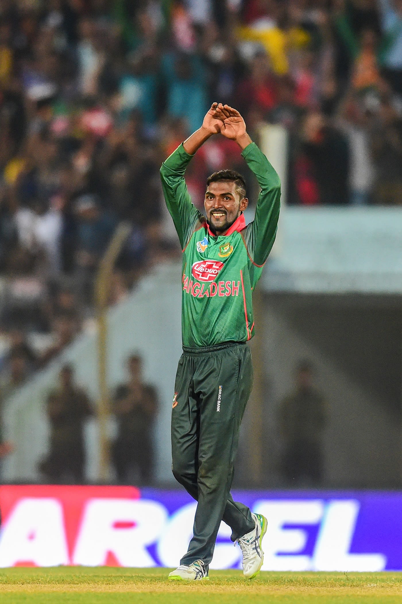 Nazmul Islam brings out the "nagin dance" celebrations