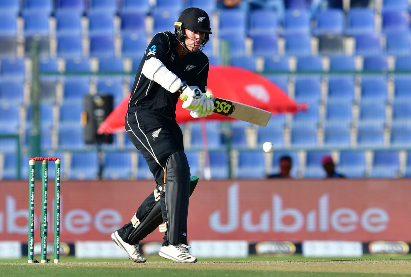 George Worker tucks one into the leg side