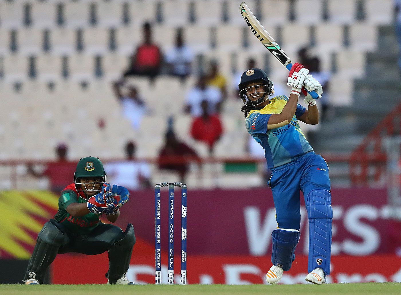 Shashikala Siriwardene goes over the top