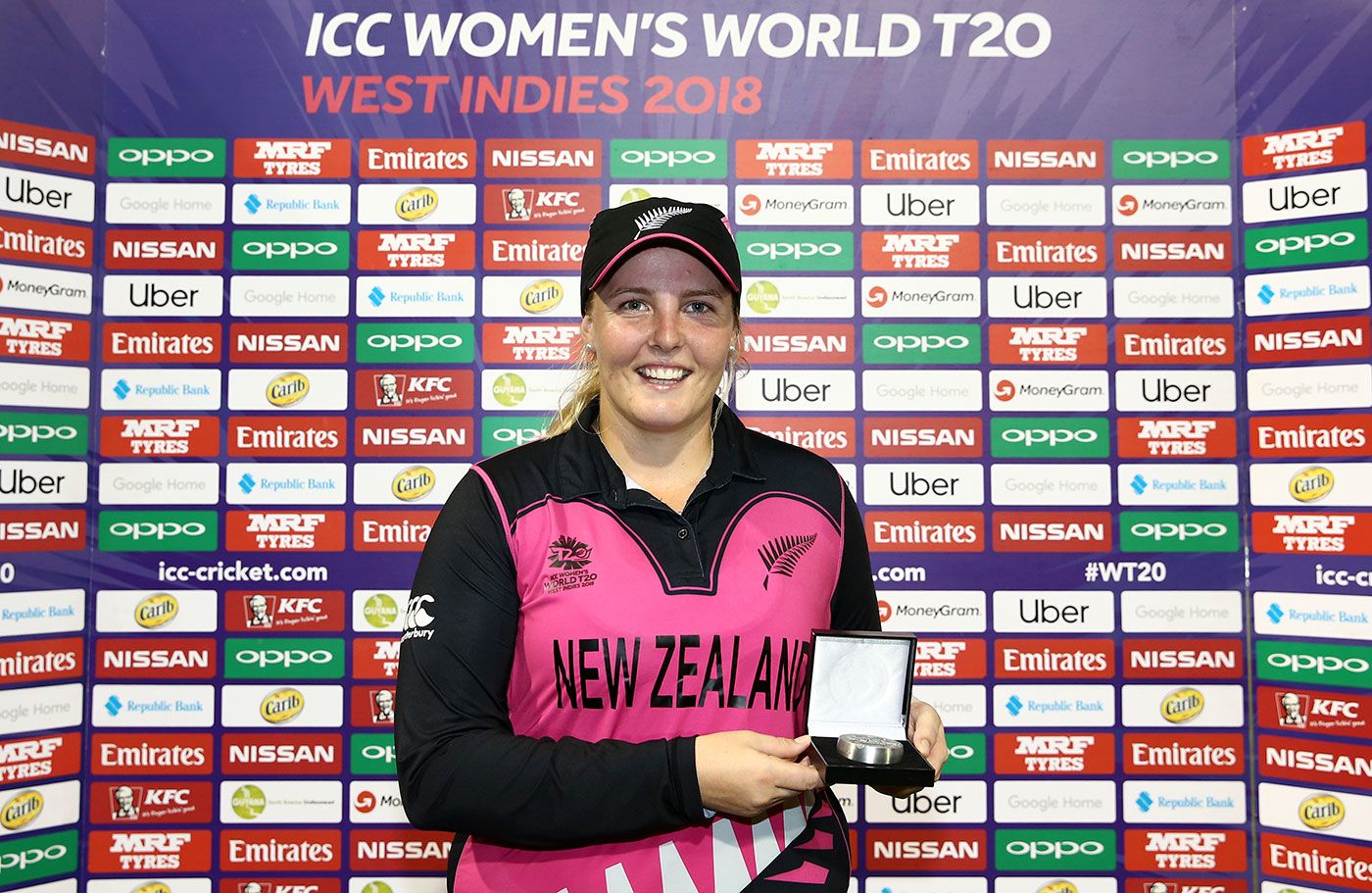 Jess Watkin was the Player of the Match for her 3 for 9