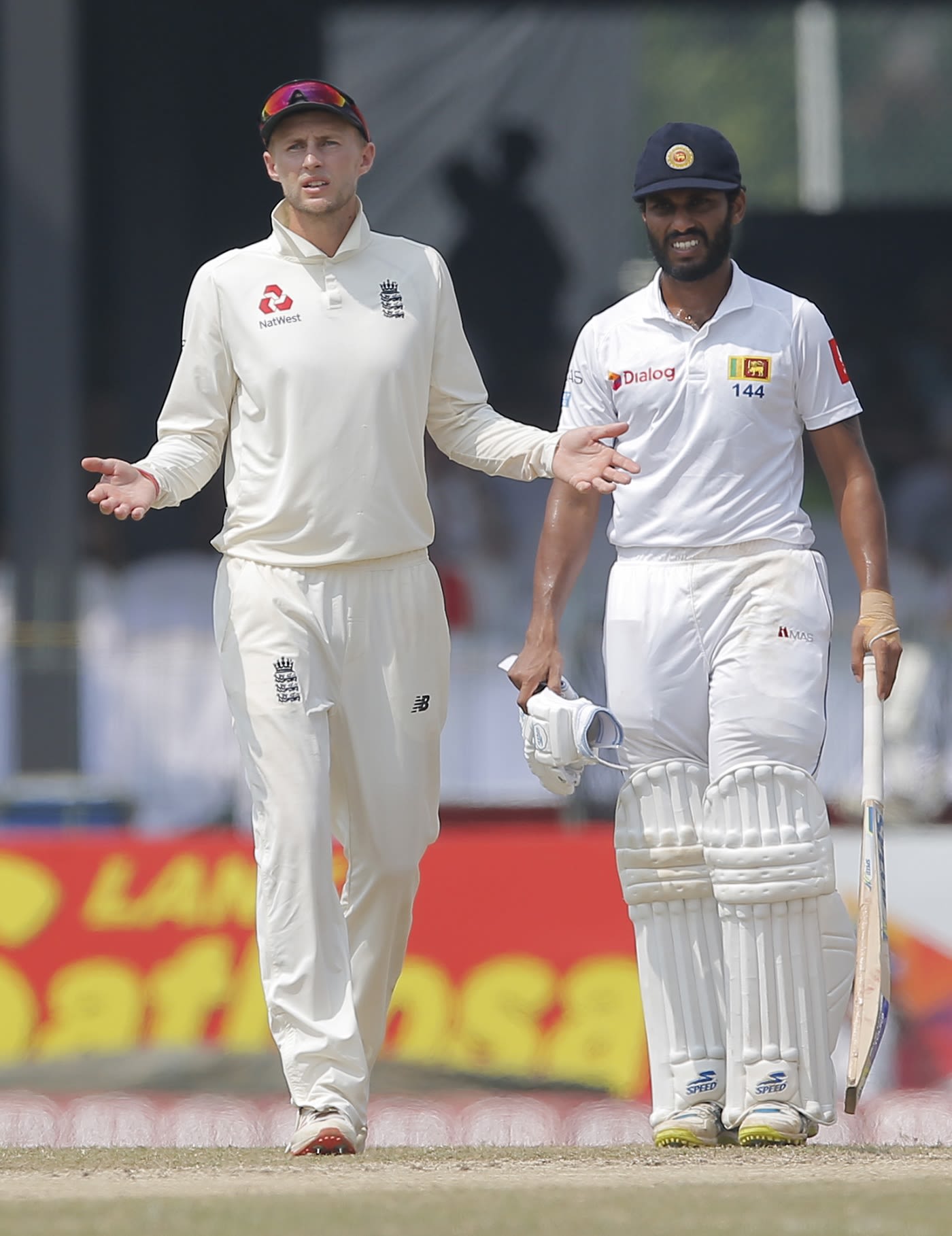 Roshen Silva frustrated Joe Root and England
