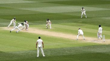 Has there ever been a Test innings in which all ten wickets were out caught?