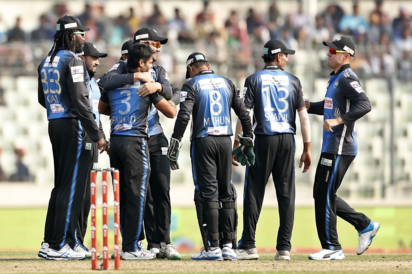 Farhad Reza picked up four wickets for Rangpur Riders