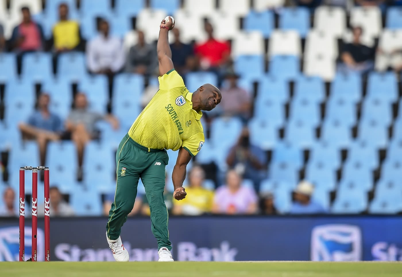 Junior Dala conceded 17 runs in his first over