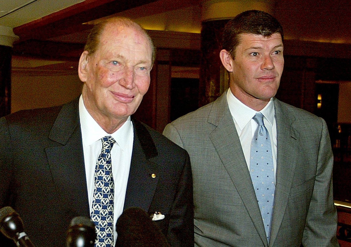 Packer with son James