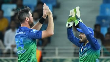 Dan Christian's three-for lifts Multan Sultans out of last place
