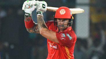 Delport ton, Faheem six-for takes Islamabad into playoffs on record-breaking night