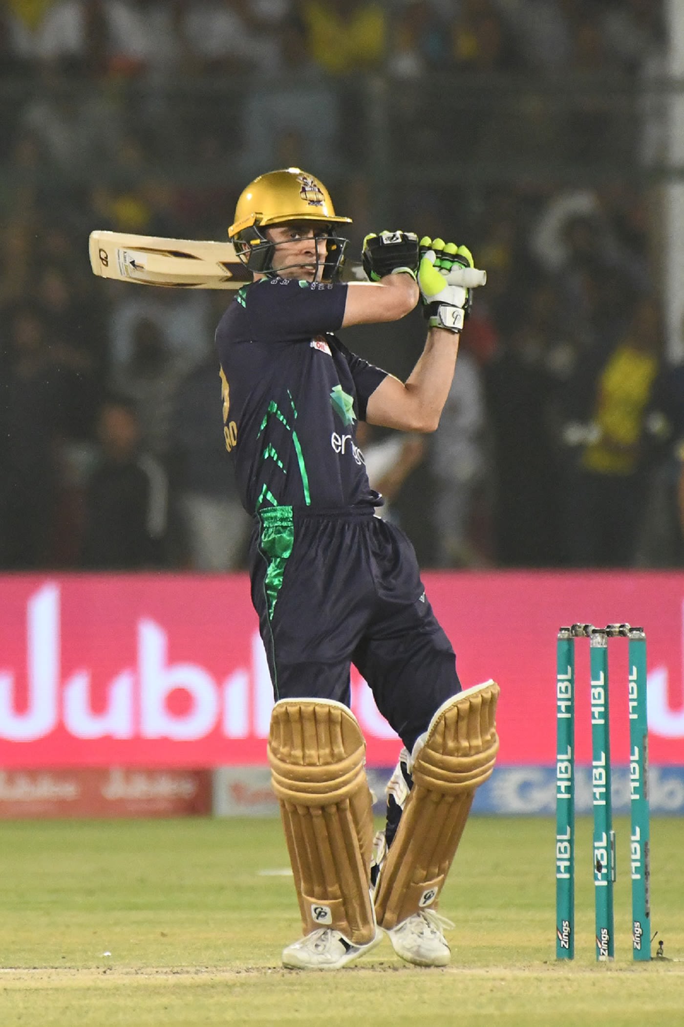 Ahmed Shehzad pulls to deep midwicket