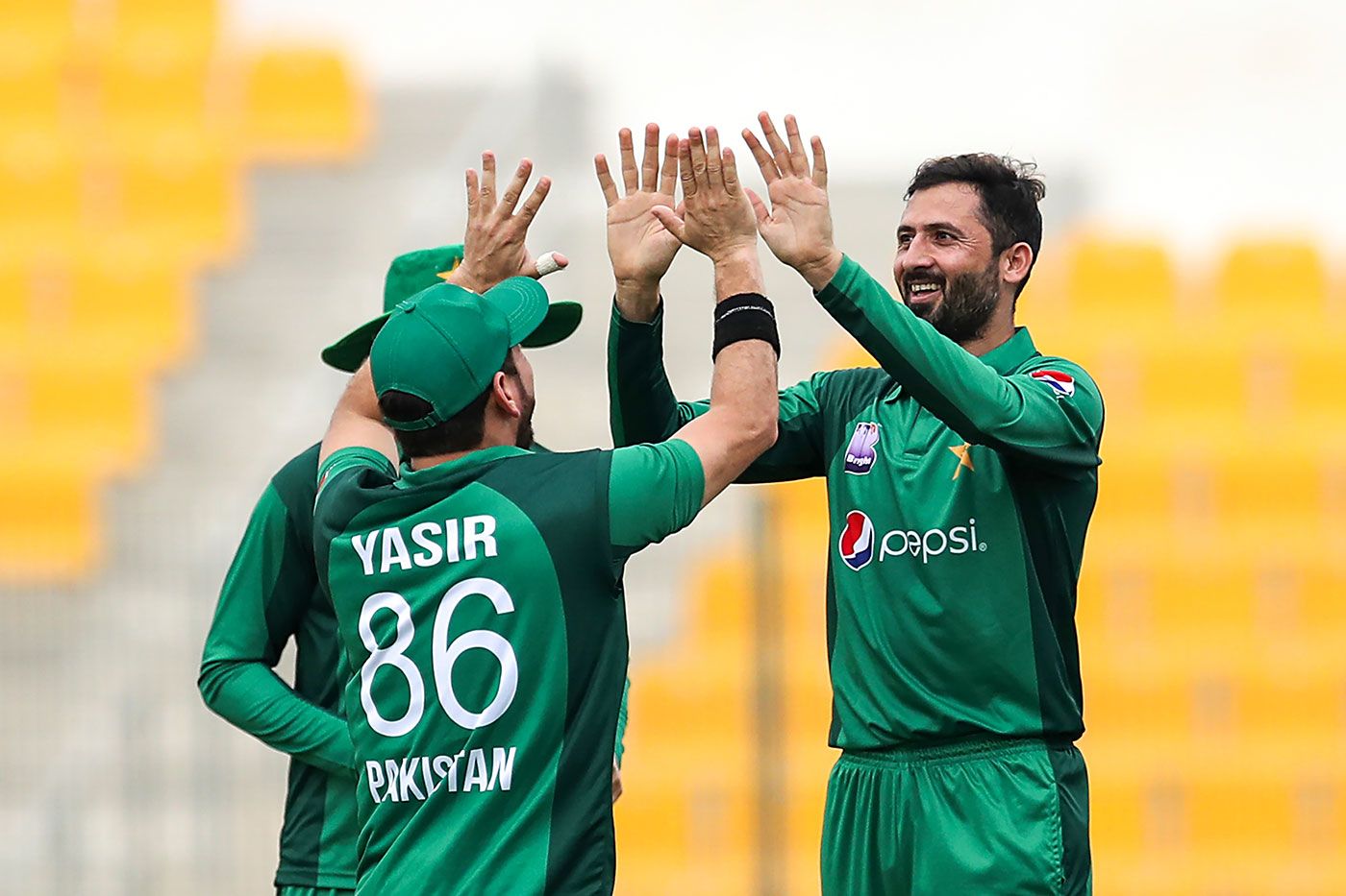 Junaid Khan struck in his first over