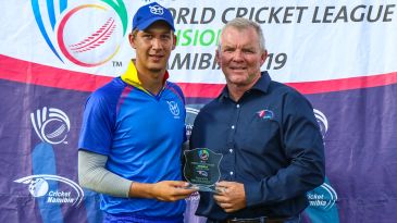 Oman, Namibia players crowd WCL Division 2 Team of the Tournament