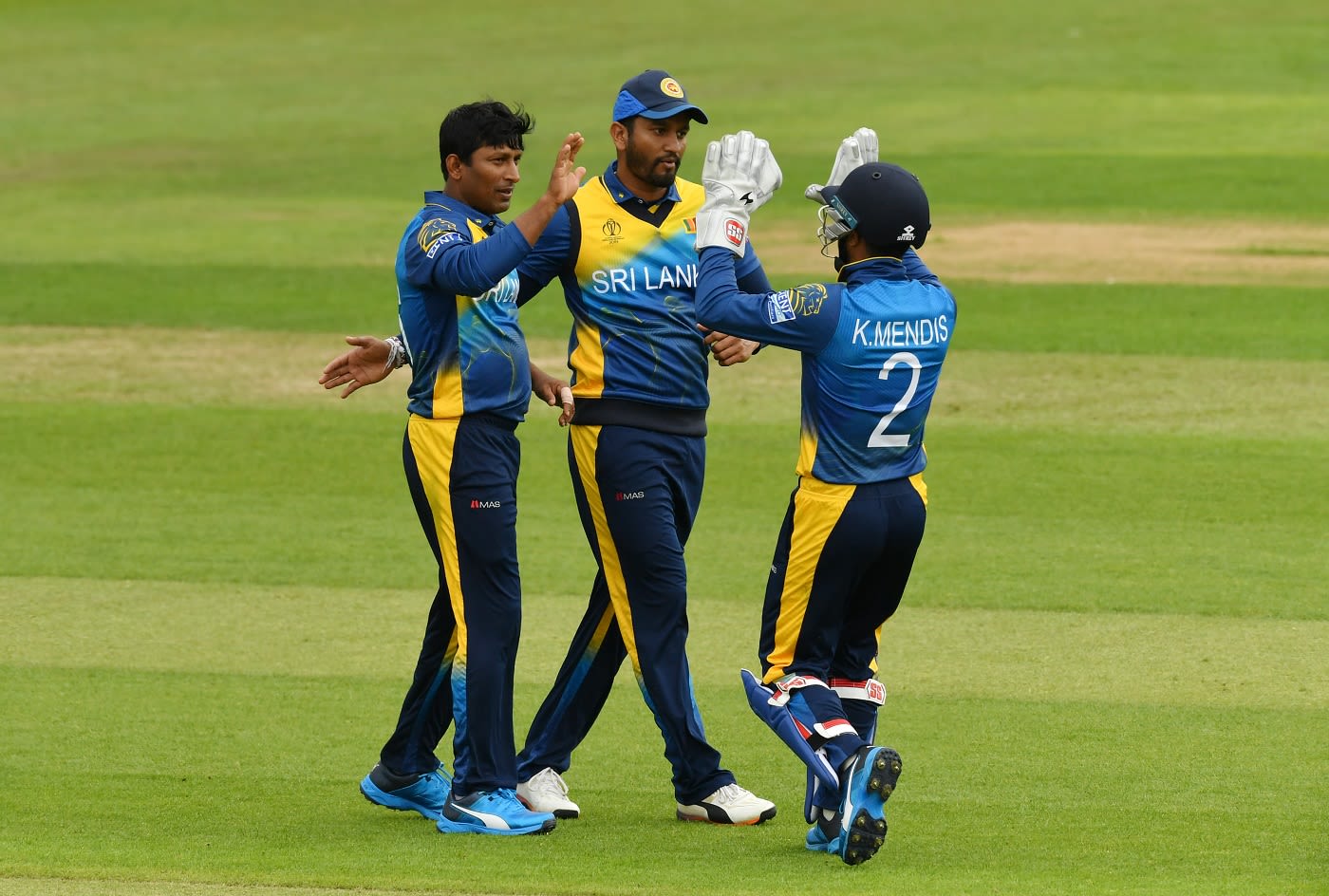 Jeevan Mendis strikes against the run of play