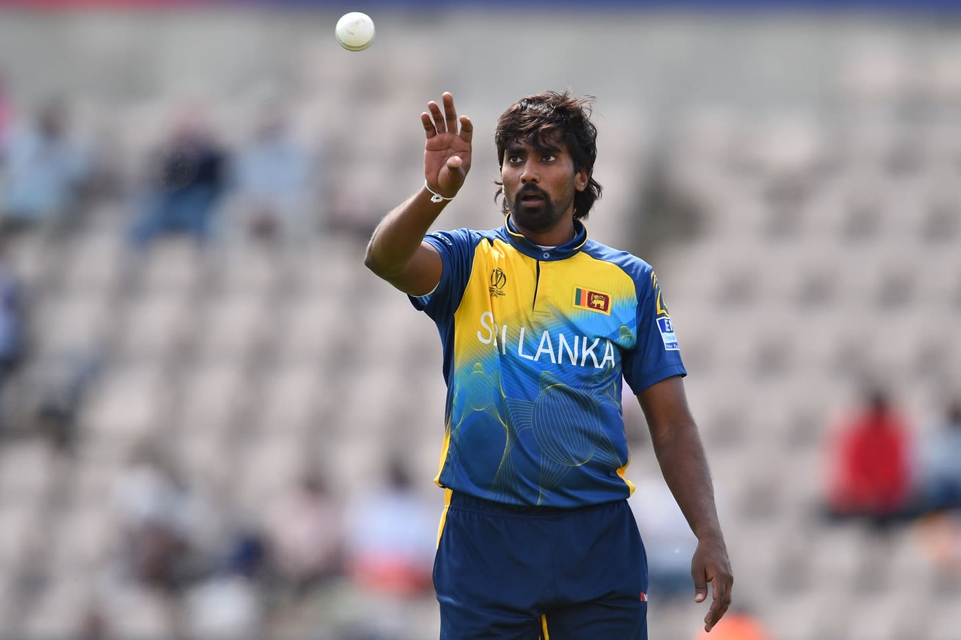 Nuwan Pradeep took the new ball
