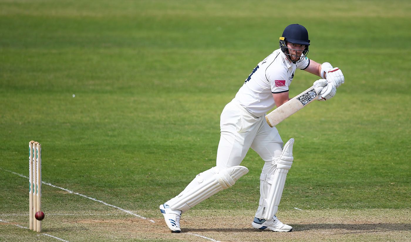 Liam Norwell of Warwickshire bats