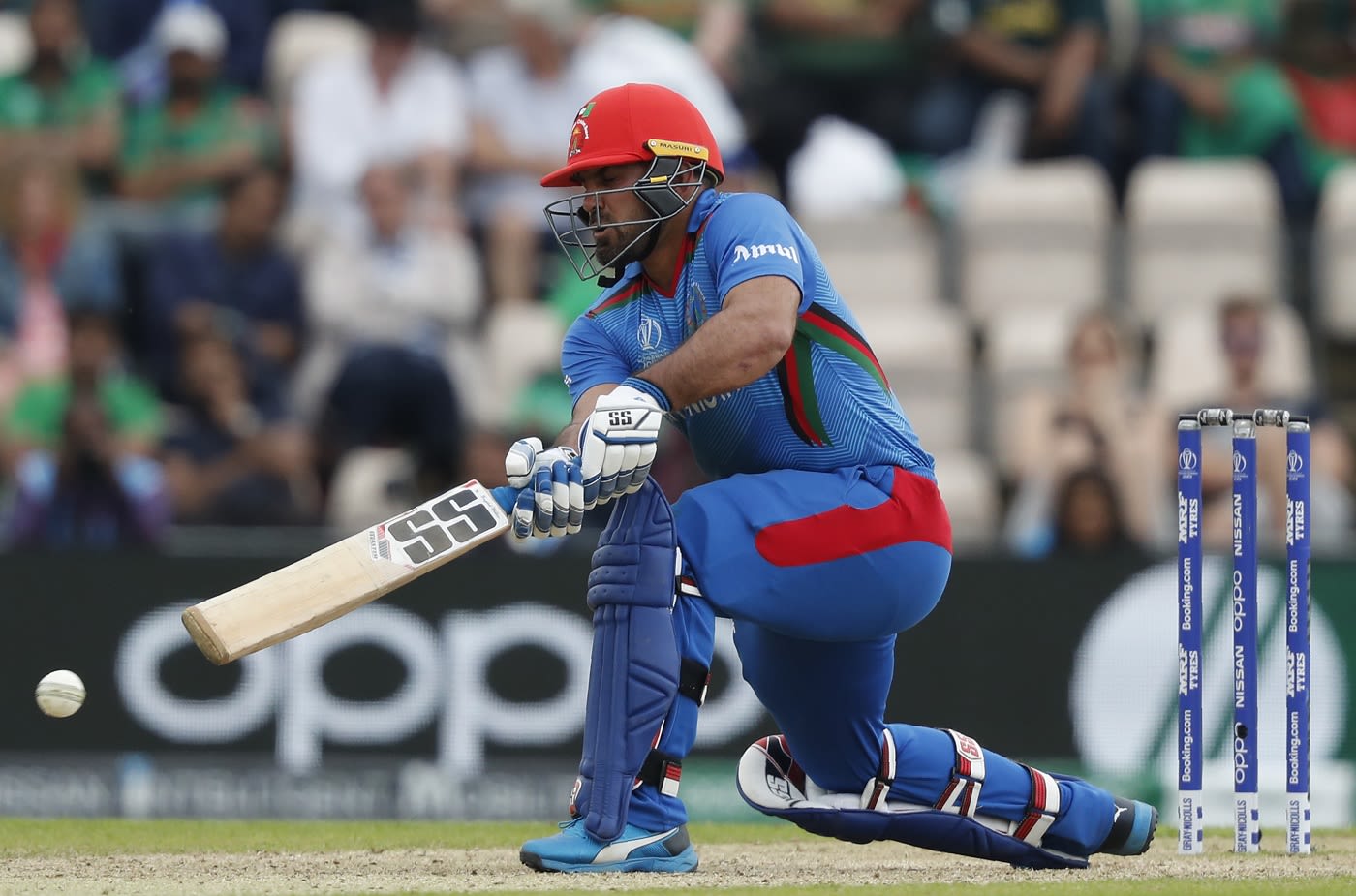 Samiullah Shinwari was stranded on 49