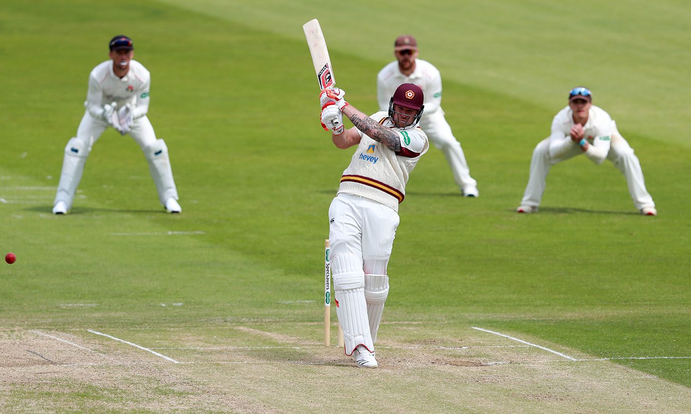Matt Coles launches his signature pull shot