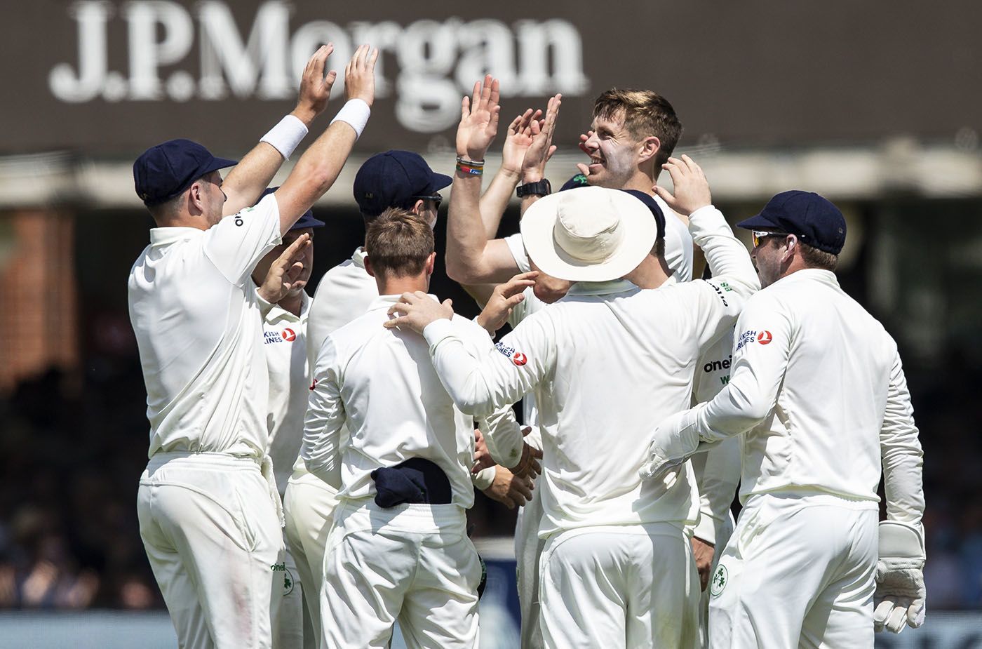 Boyd Rankin celebrates a wicket