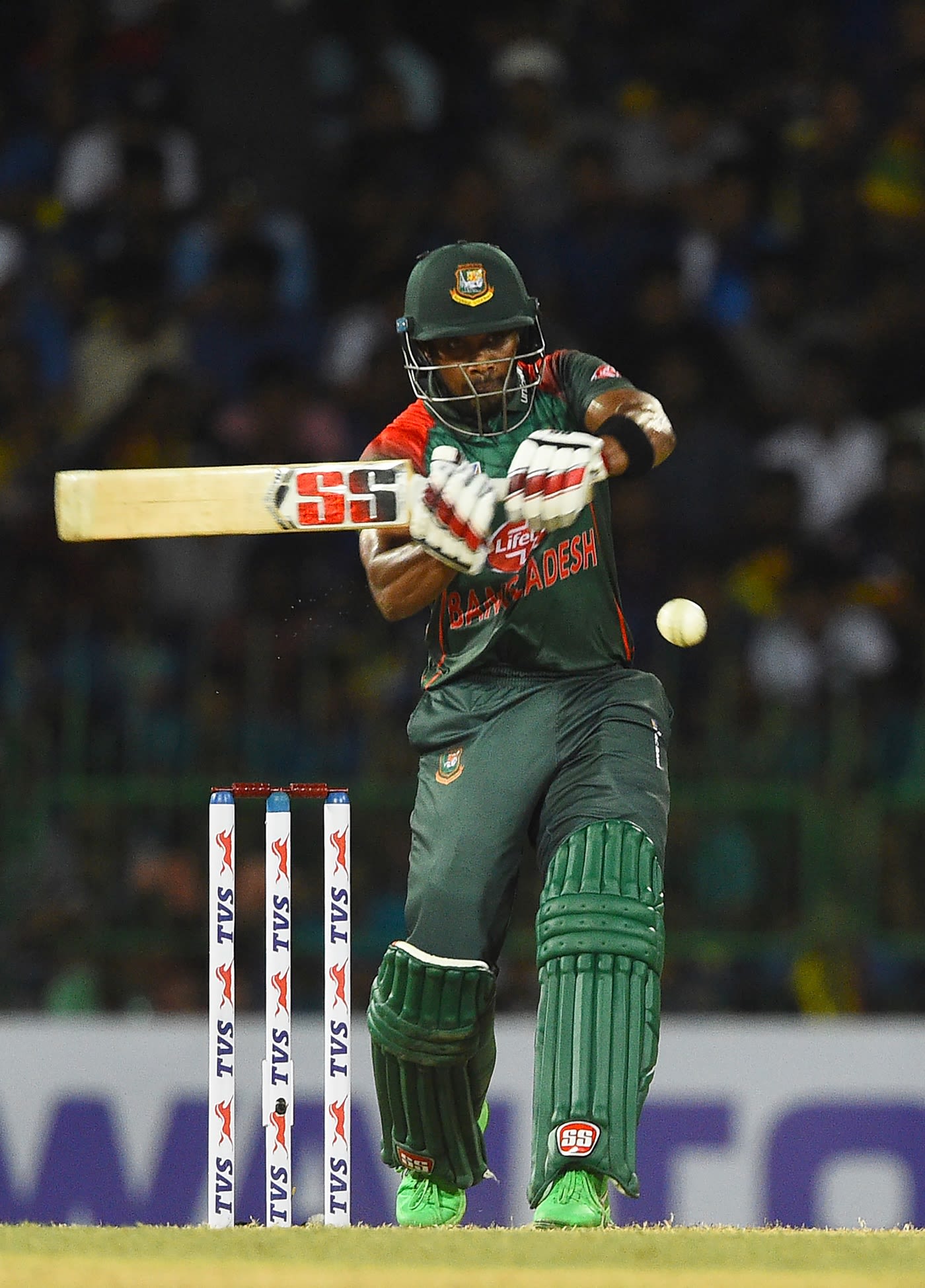Sabbir Rahman looks to pull one away