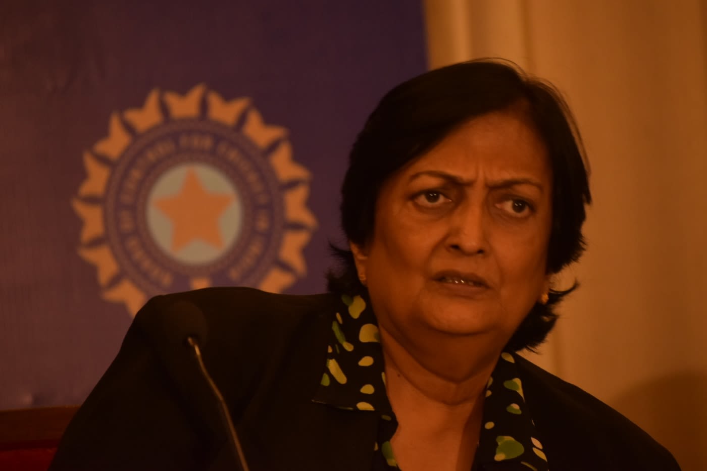 Shanta Rangaswamy at a CAC meeting