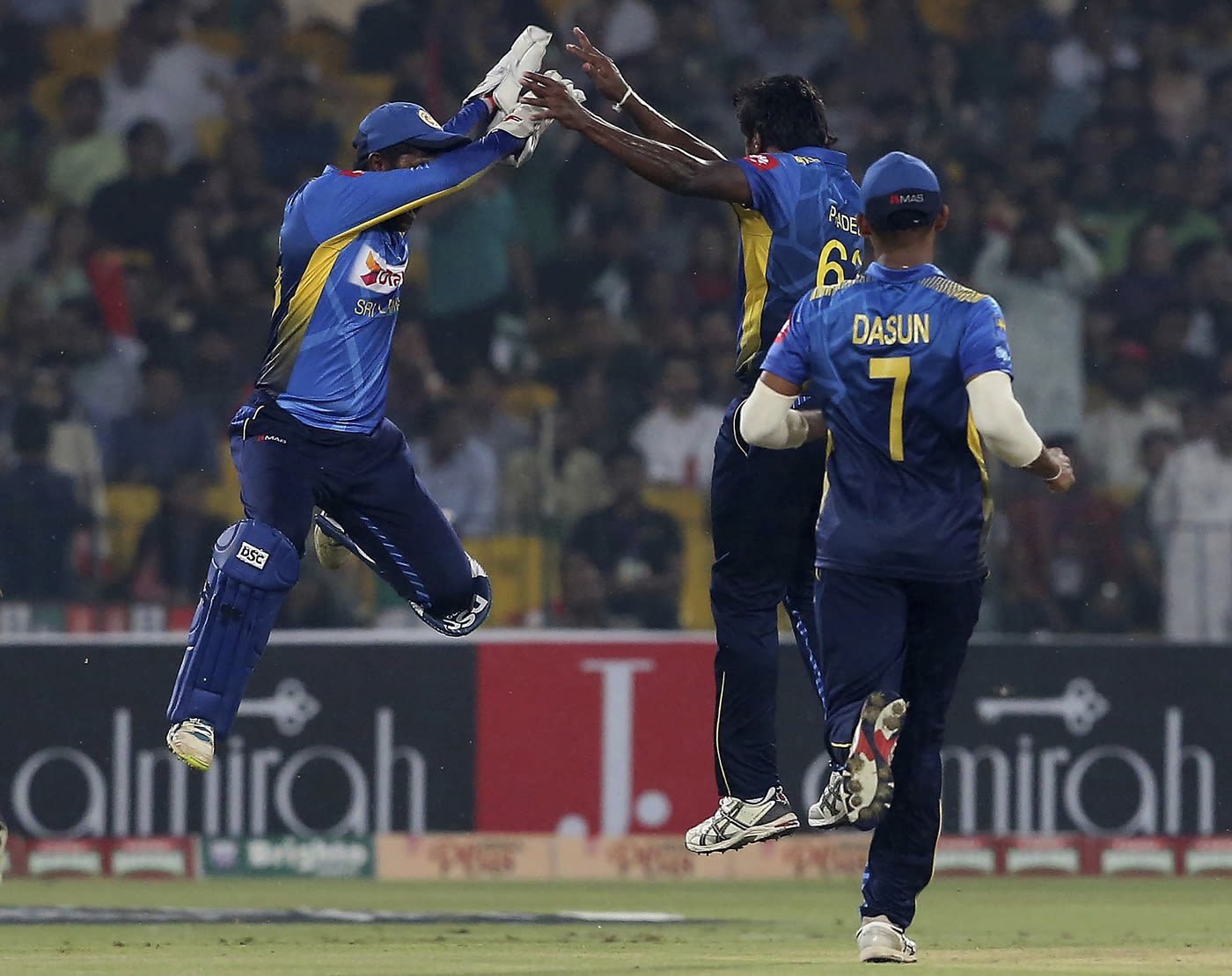 Nuwan Pradeep and Sri Lanka's bowlers were excellent from the get go