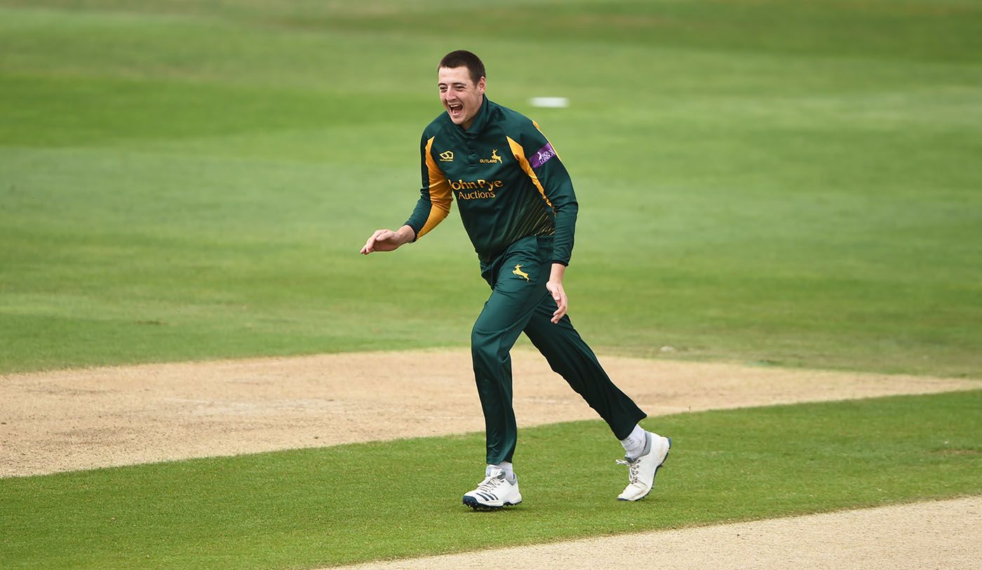 Matt Carter starred with the new ball in the Blast for Nottinghamshire