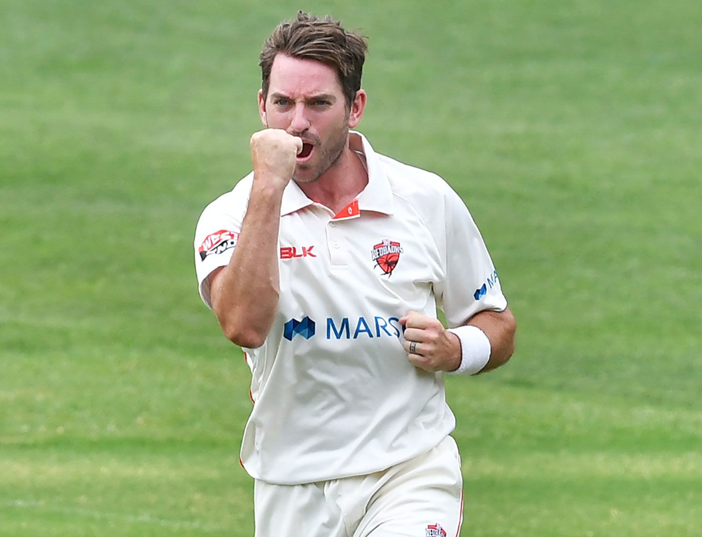 Chadd Sayers took out New South Wales' top order