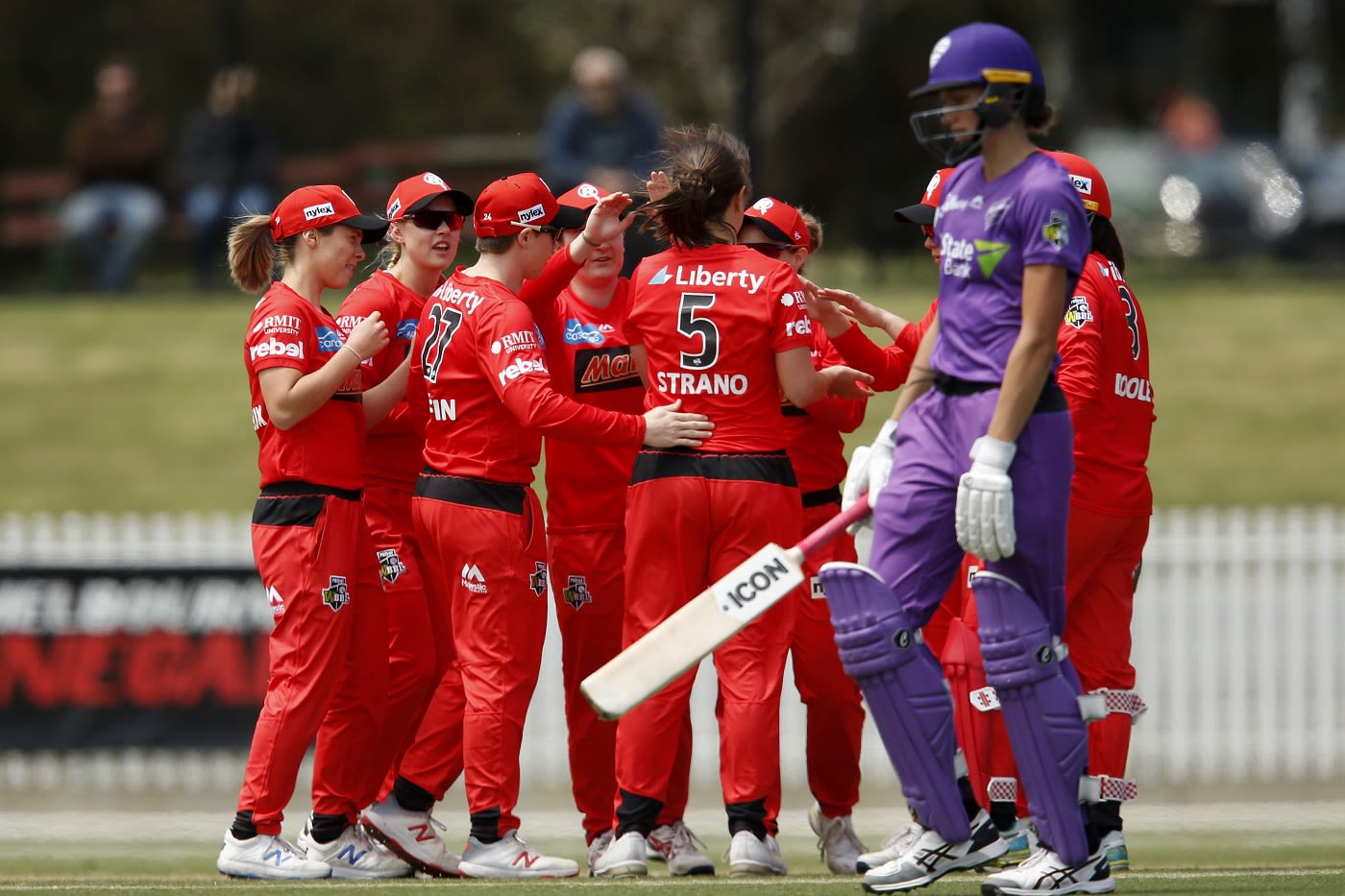 Molly Strano picked up the early wickets