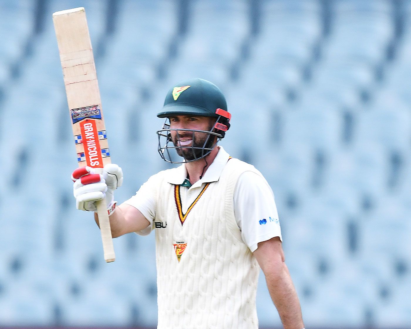 Alex Doolan brings up his century