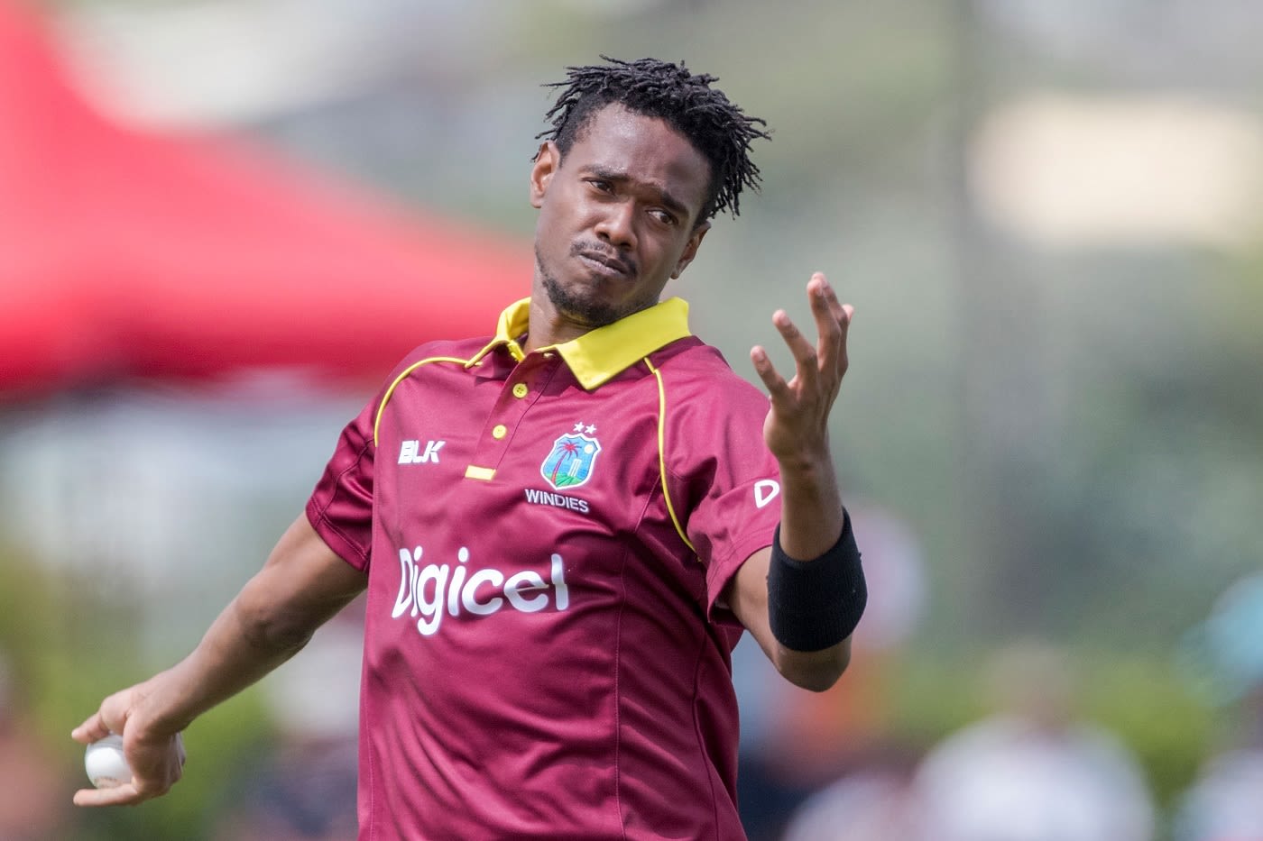 Guyana pacer Ronsford Beaton has been suspended from bowling after his action was deemed illegal