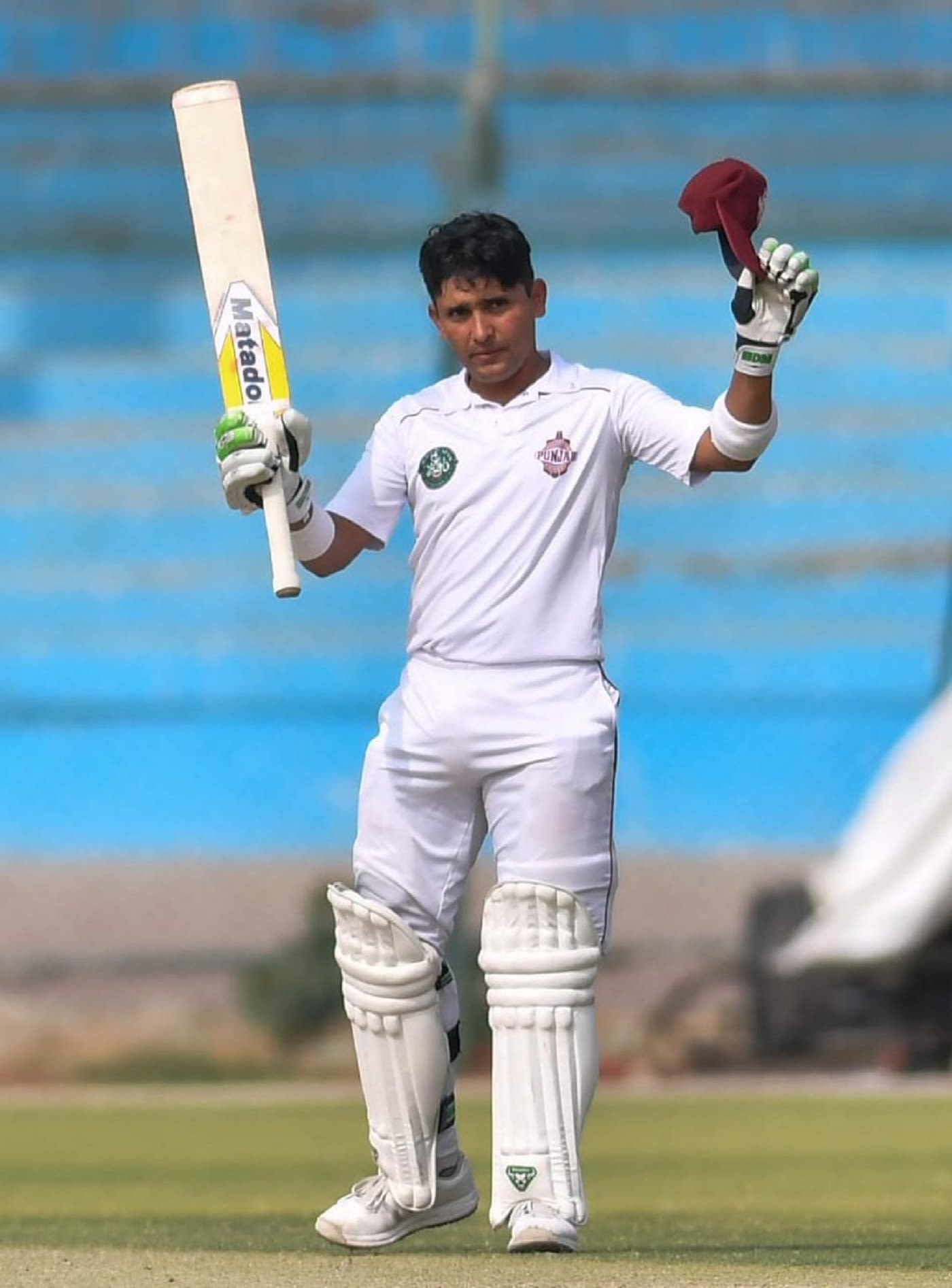 Adnan Akmal brings up his hundred