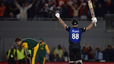 'The moment Grant Elliott hit that ball, everyone started jumping up and down'