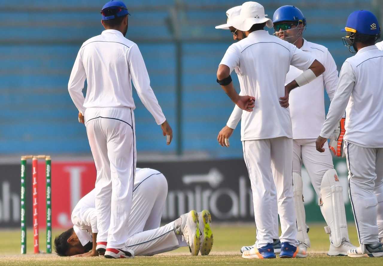 Bilal Asif picked up a second-innings five-for