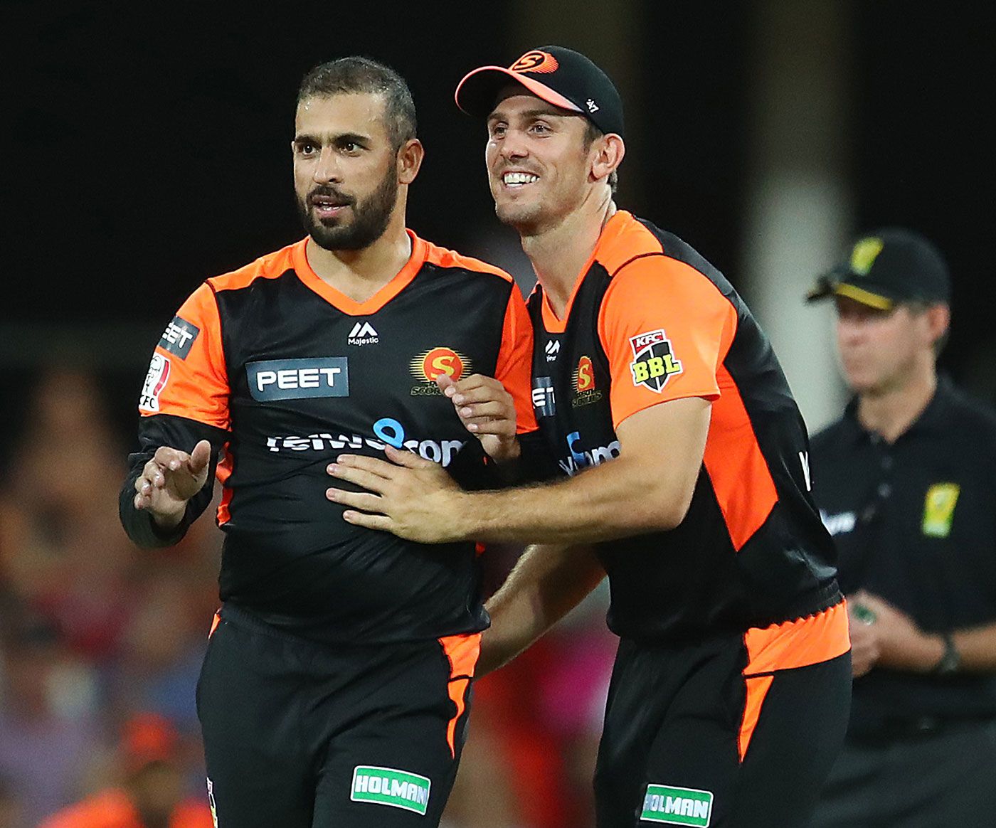 Fawad Ahmed finished with 3 for 16