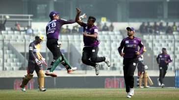 Rubel Hossain, Rayad Emrit keep Chattogram in finals contention