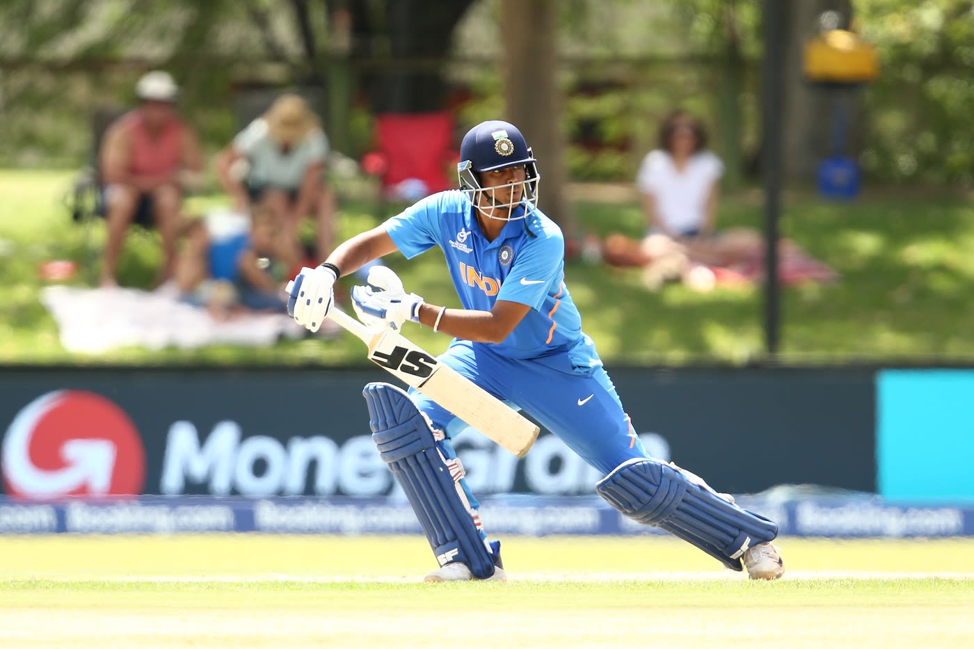 Divyaansh Saxena plays towards third man