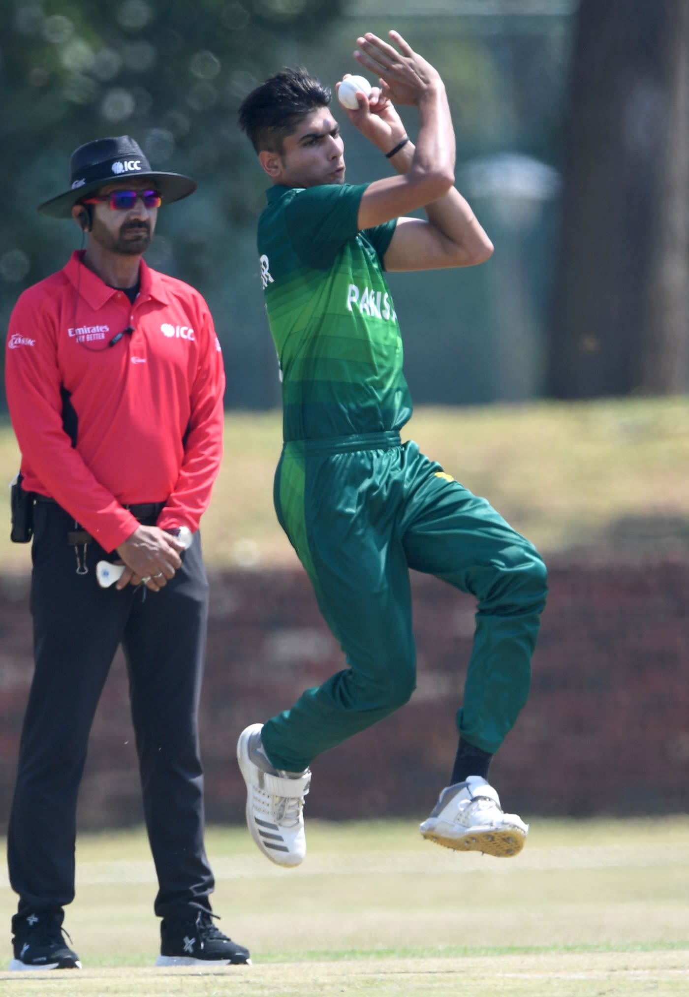 Tahir Hussain picked up the first three Scotland wickets