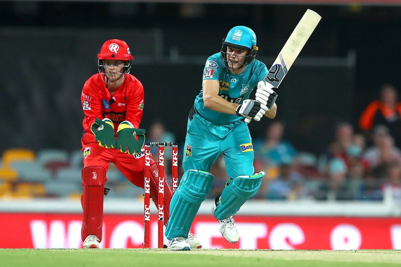 Sam Heazlett top-scored for the Heat with a 37-ball 56
