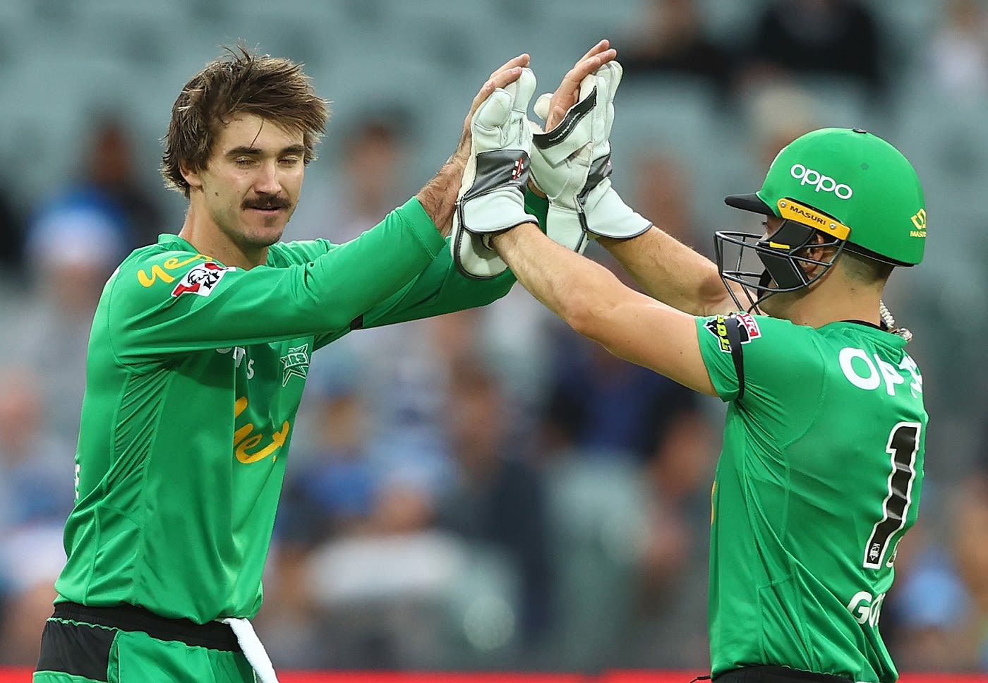Clint Hinchliffe picked up three top-order wickets