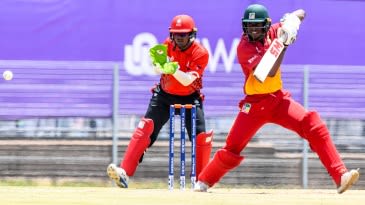 Bawa's heroic hundred saves Zimbabwe; Shah's fifty downs UAE