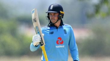 Jason Roy ton helps England overcome stumble in warm-up win