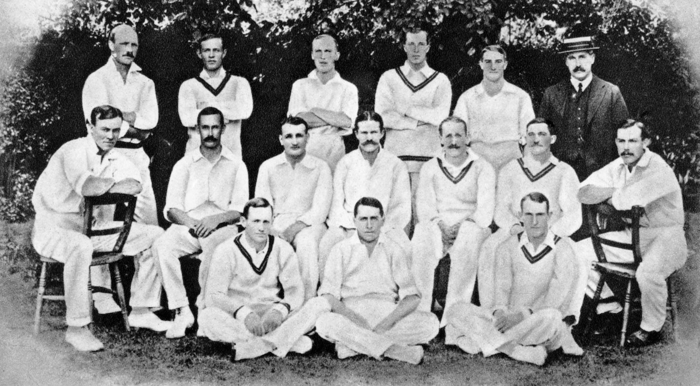 The South Africa team for the 1907 tour of England