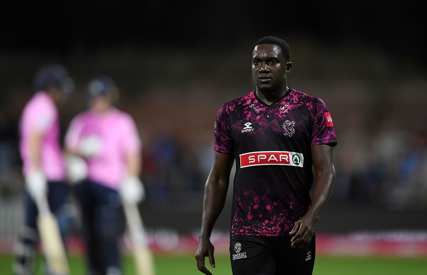 Jerome Taylor has been prolific for Somerset in the Vitality Blast