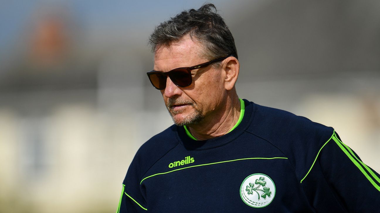 Graham Ford resigns as Ireland head coach ahead of USA, West Indies tours