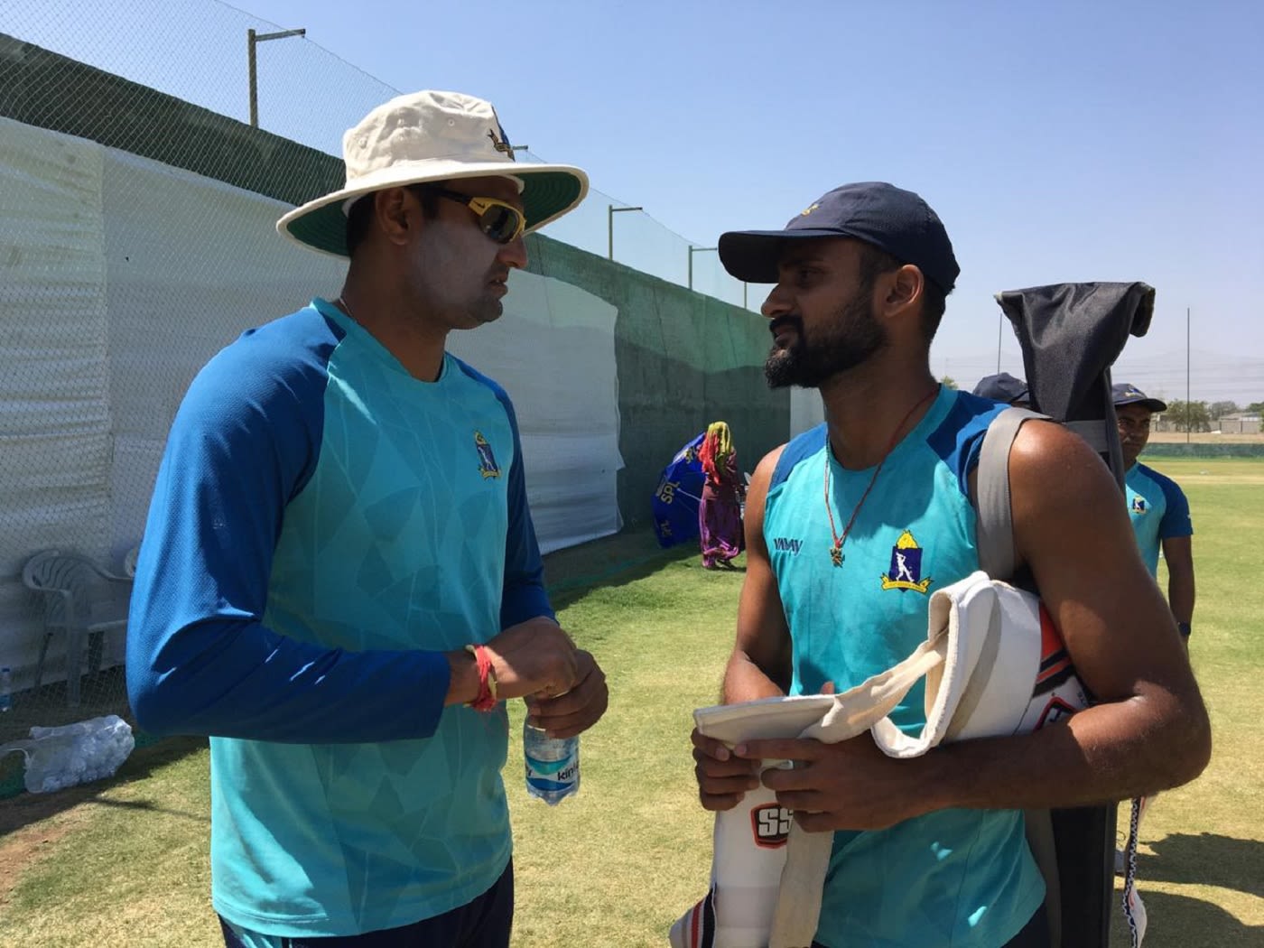Ranadeb Bose and Akash Deep have a chat