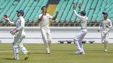 Ranji Trophy 6th round: Vidarbha make history, double for Mayank, ten for Akash Deep