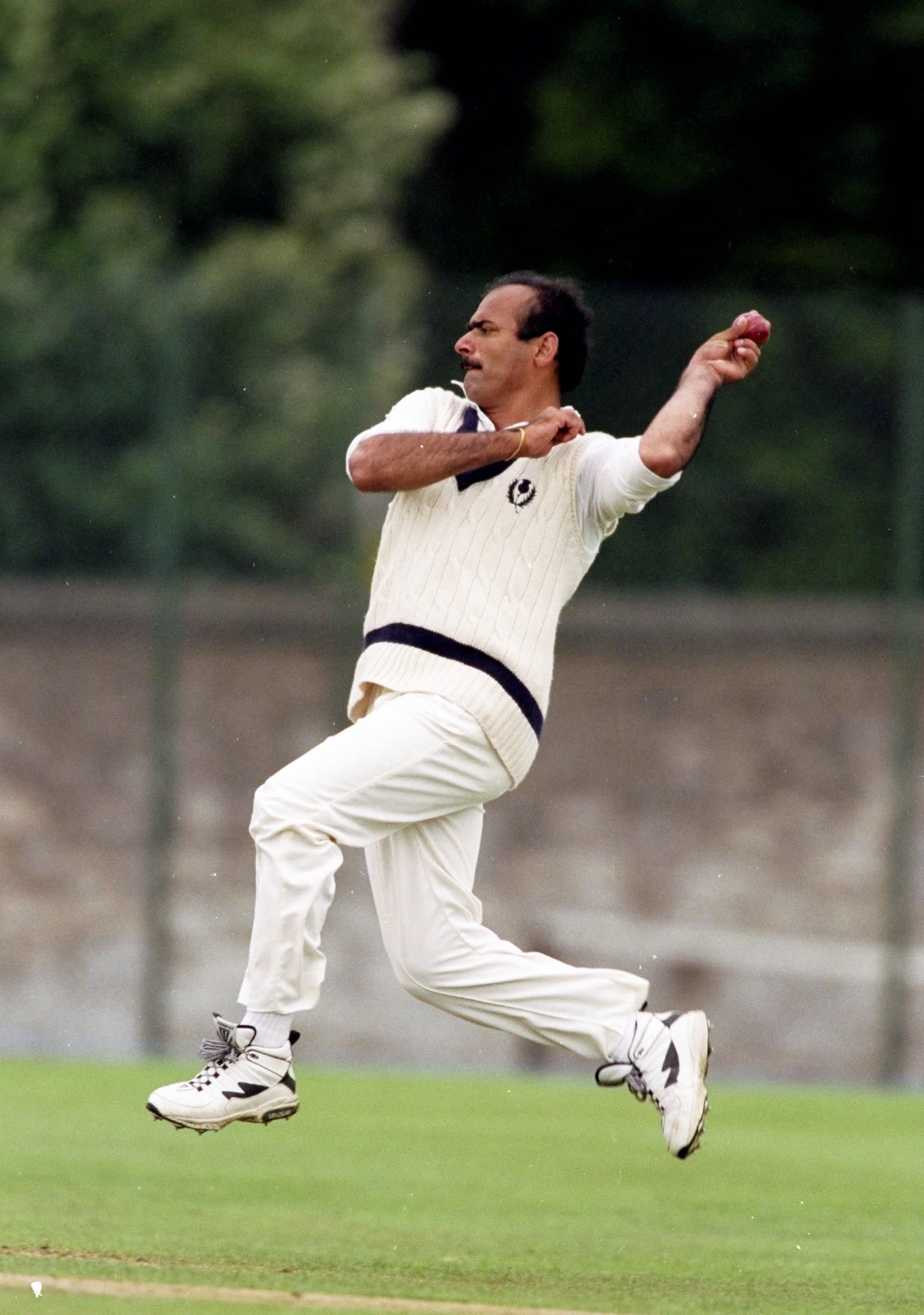 Asim Butt in action