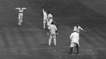 Which Test captain was most often dismissed by his opposite number?