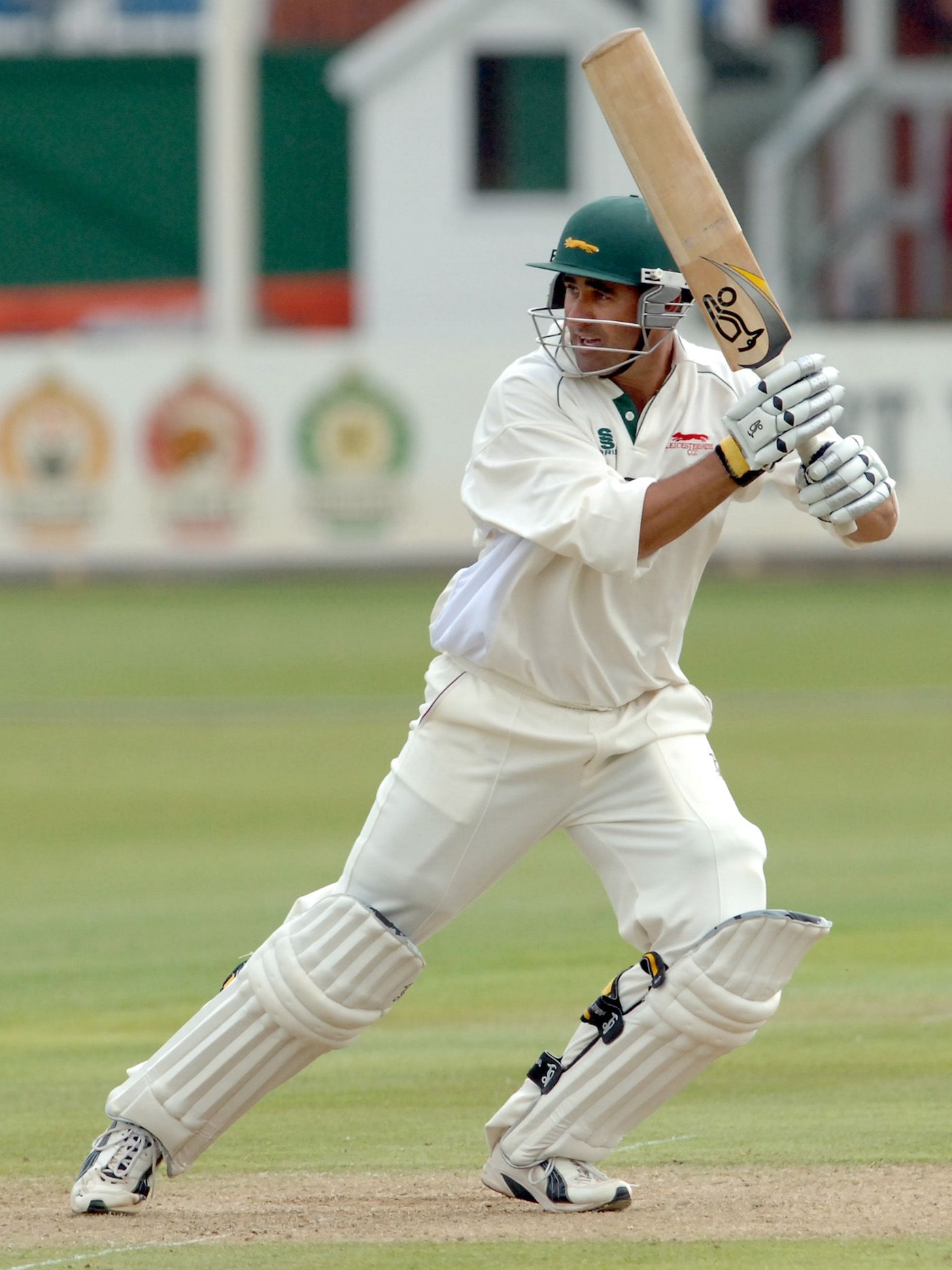 HD Ackerman in action against Glamorgan