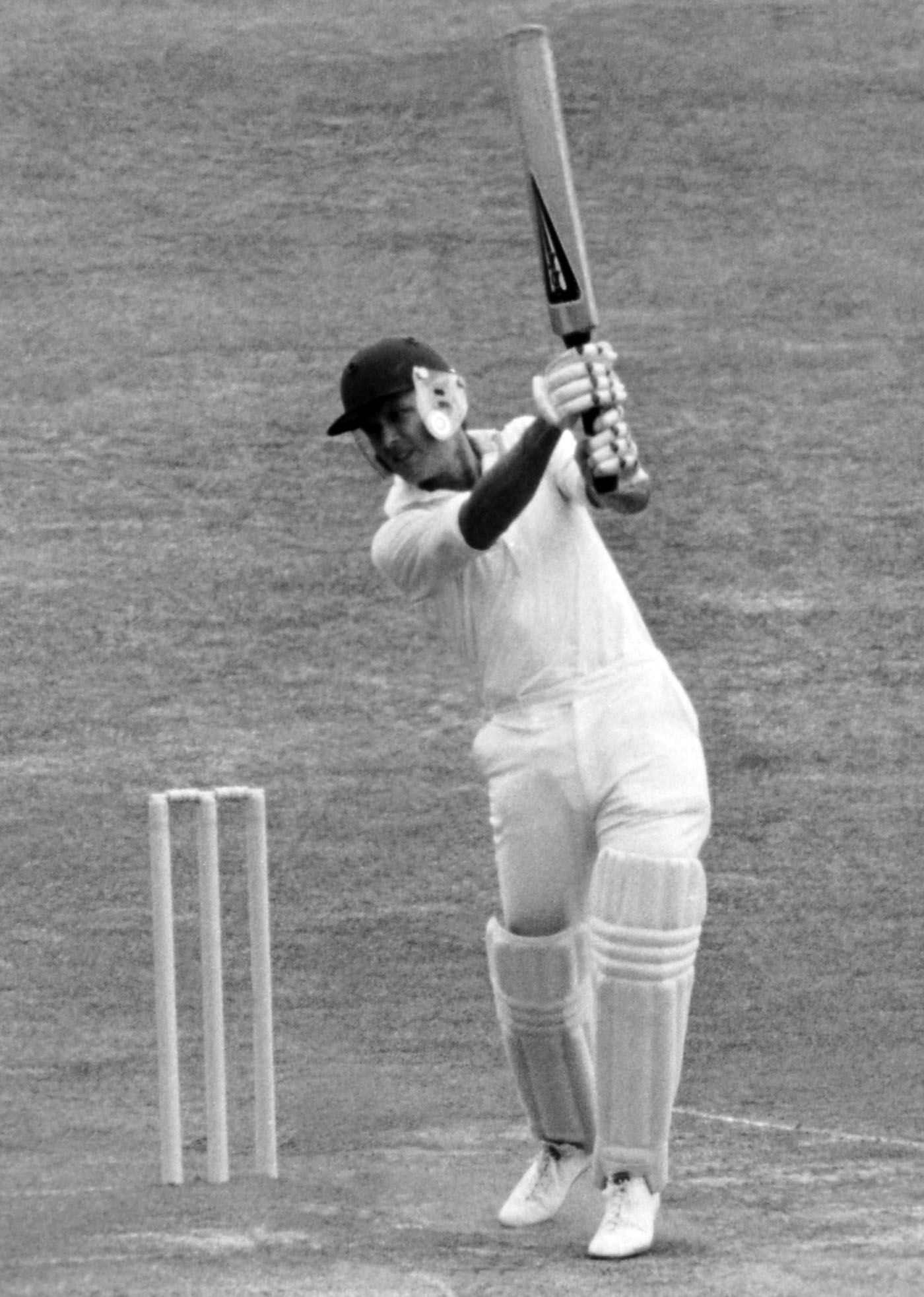 Ken McEwan bats during the 1979 B&H Cup final