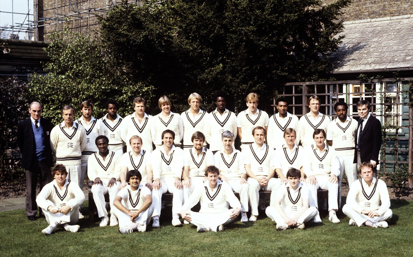 The Middlesex squad for the 1982 squad
